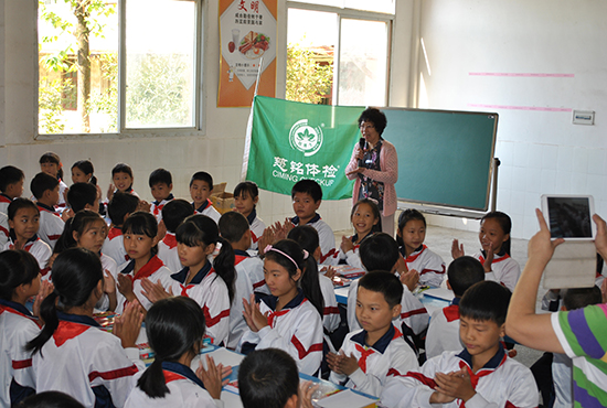 高級(jí)心理咨詢(xún)師為小學(xué)生開(kāi)展心理輔導(dǎo)